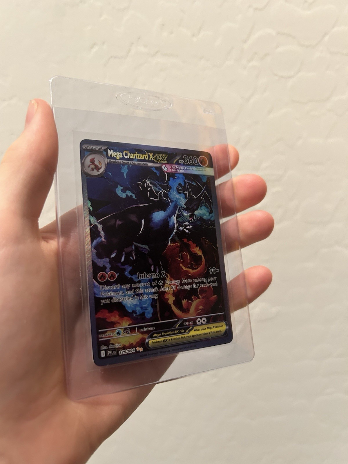 The Pokémon Company Mega Charizard EX 125/108 Evolutions Holo Rare 360 HP EN