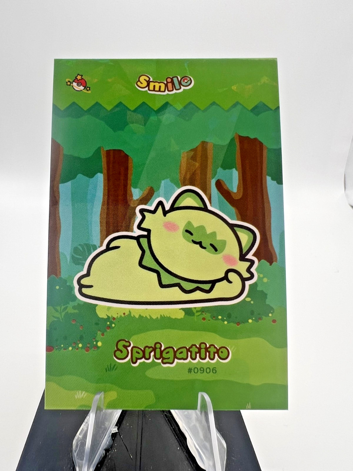 Sprigatito #906 – Cracked Ice Holo – Smile Card Database- Pokemon