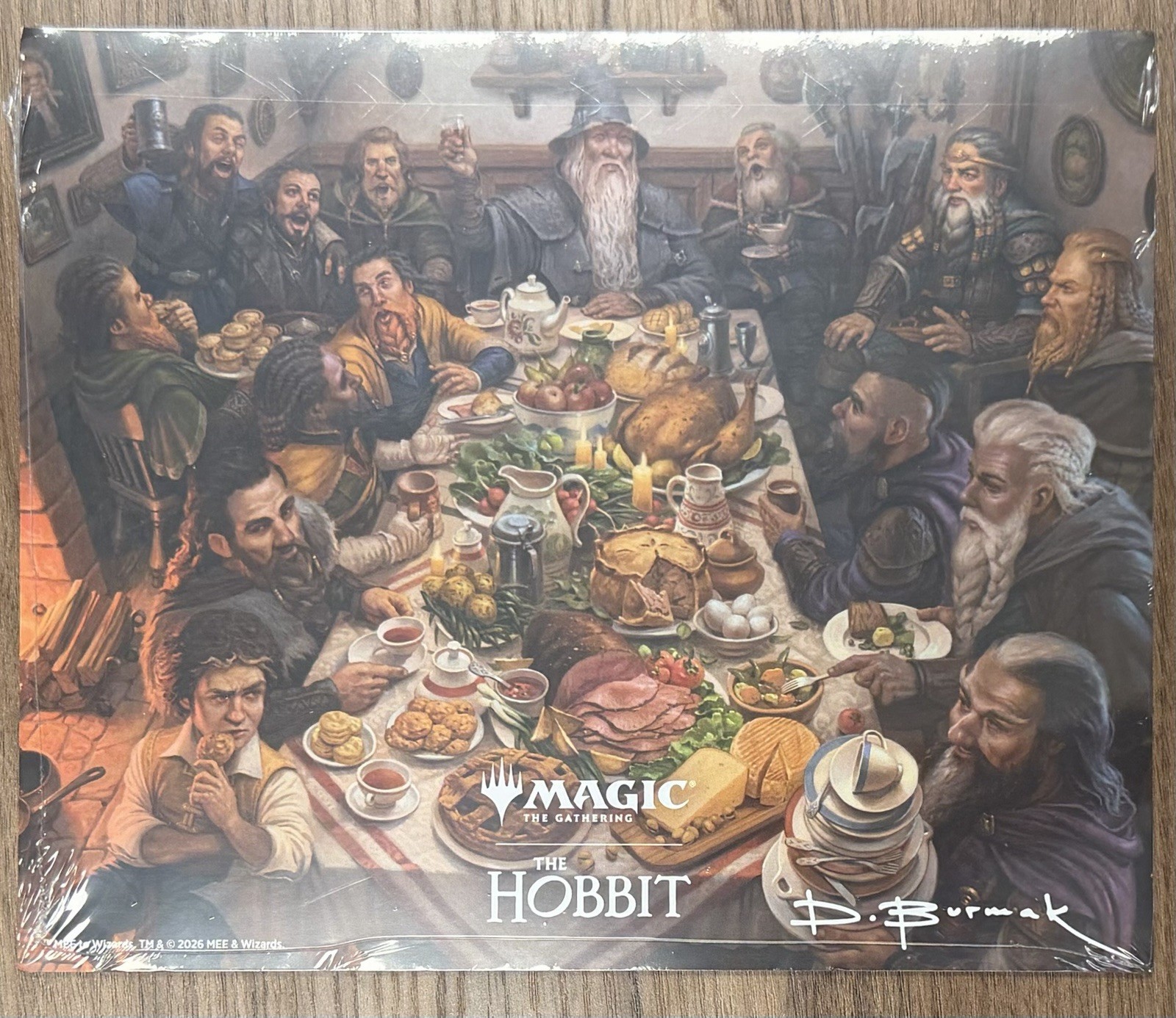 Amsterdam Magiccon Preview Print Hobbit Mtg “The Unexpected Party”
