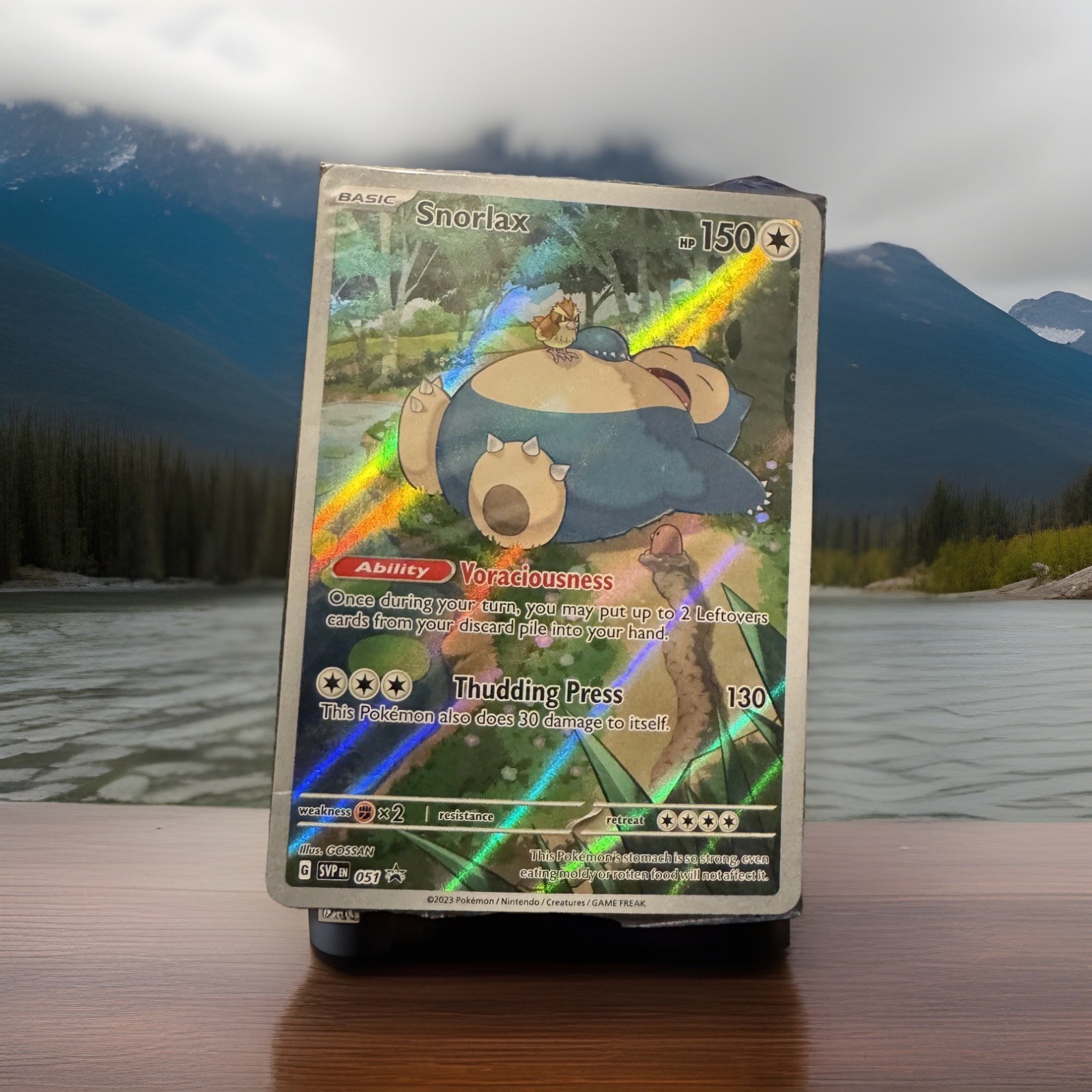 Snorlax 051 Sv: Scarlet & Violet Promo Cards Holo