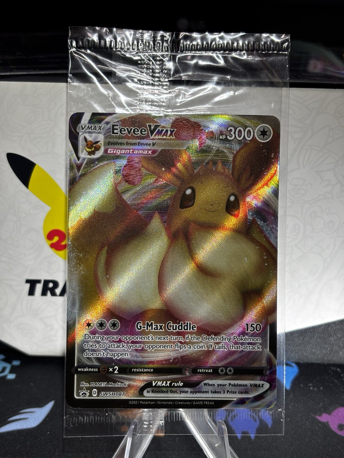 Eevee VMAX SWSH087 SWSH: Sword & Shield Promo Cards Holo Sealed