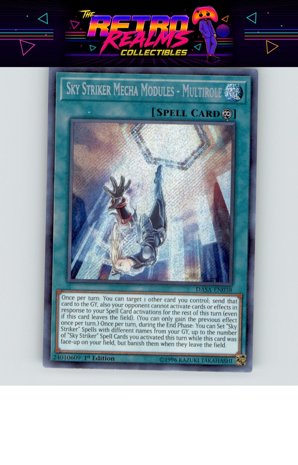 Sky Striker Mecha Modules Dark Saviors Secret Rare Lightly played