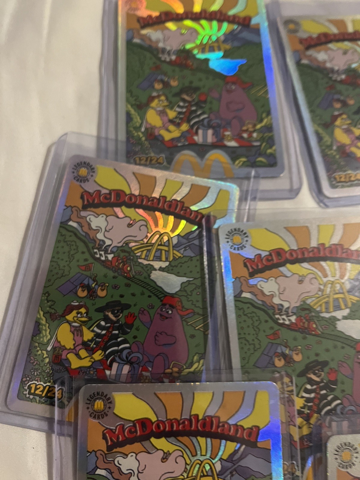 10x McDonalds McDonaldland 12/24 Trading Cards 2026 – Redeemed (Legendary)