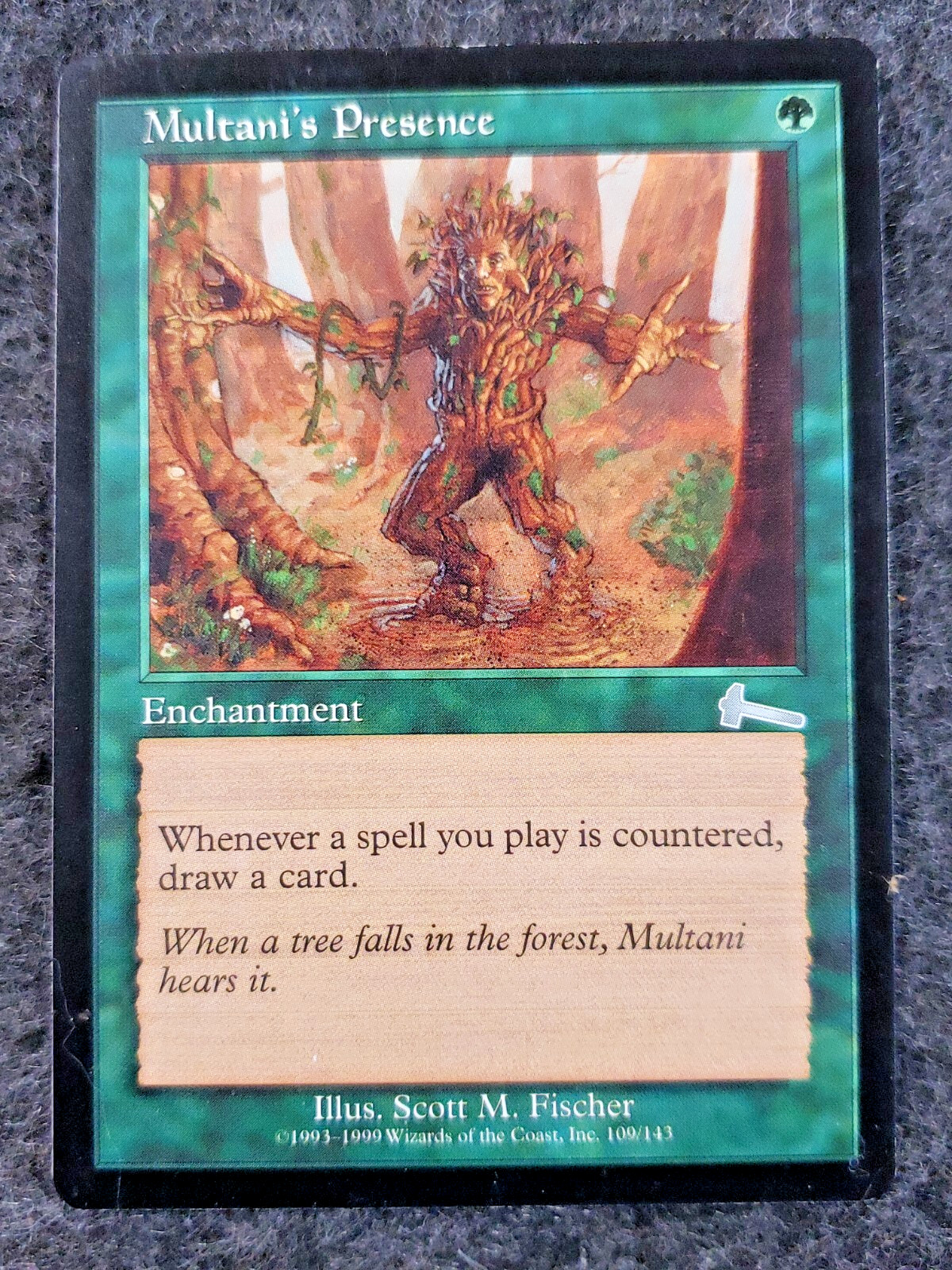 Multani’s Presence Magic the gathering Urza’s Legacy MTG NM No play …(DS3D1K2)