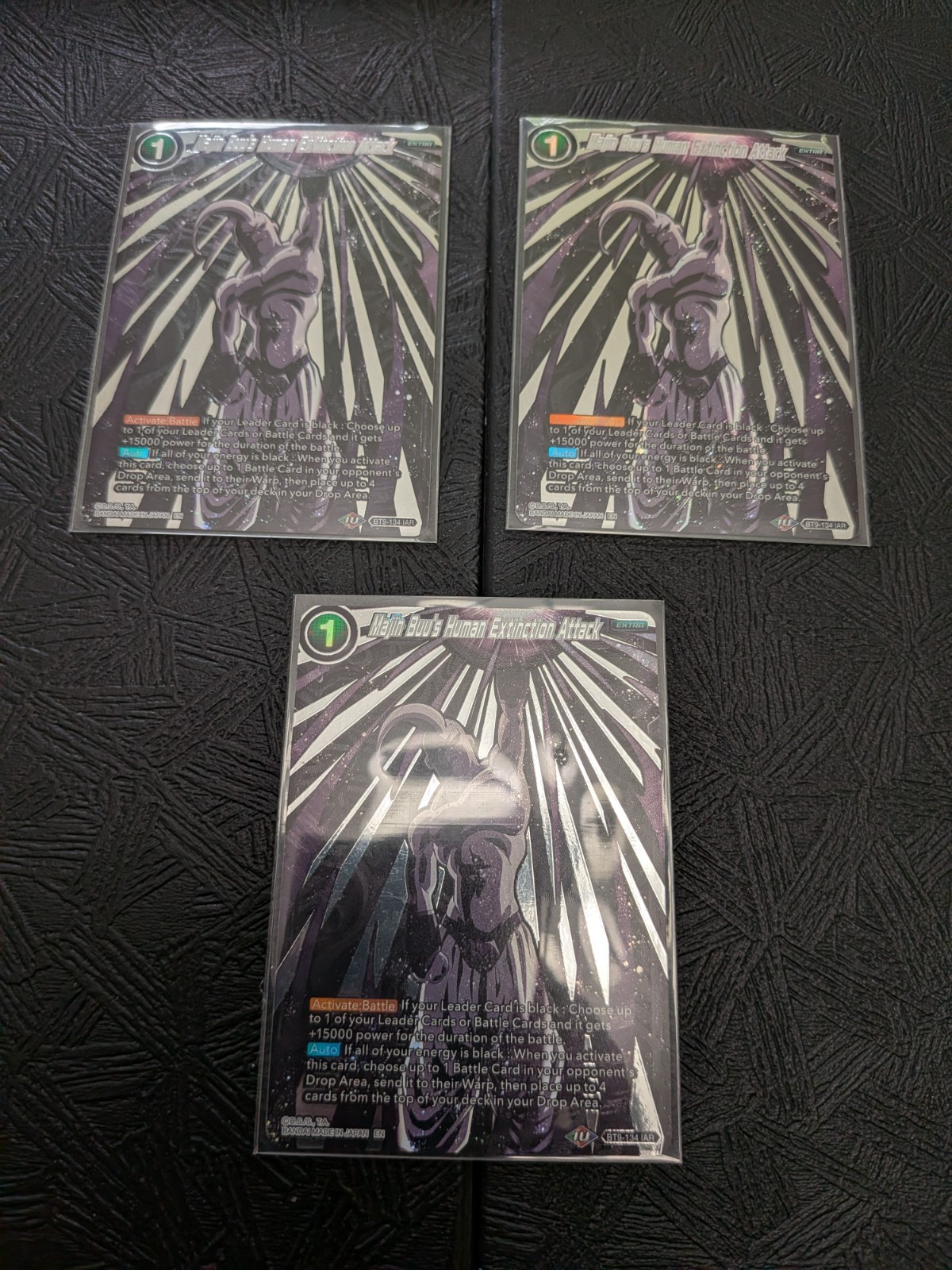 (3x) Majin Buu’s Human Extinction Attack – Collector’s Selection Vol. 1 (CSV1)