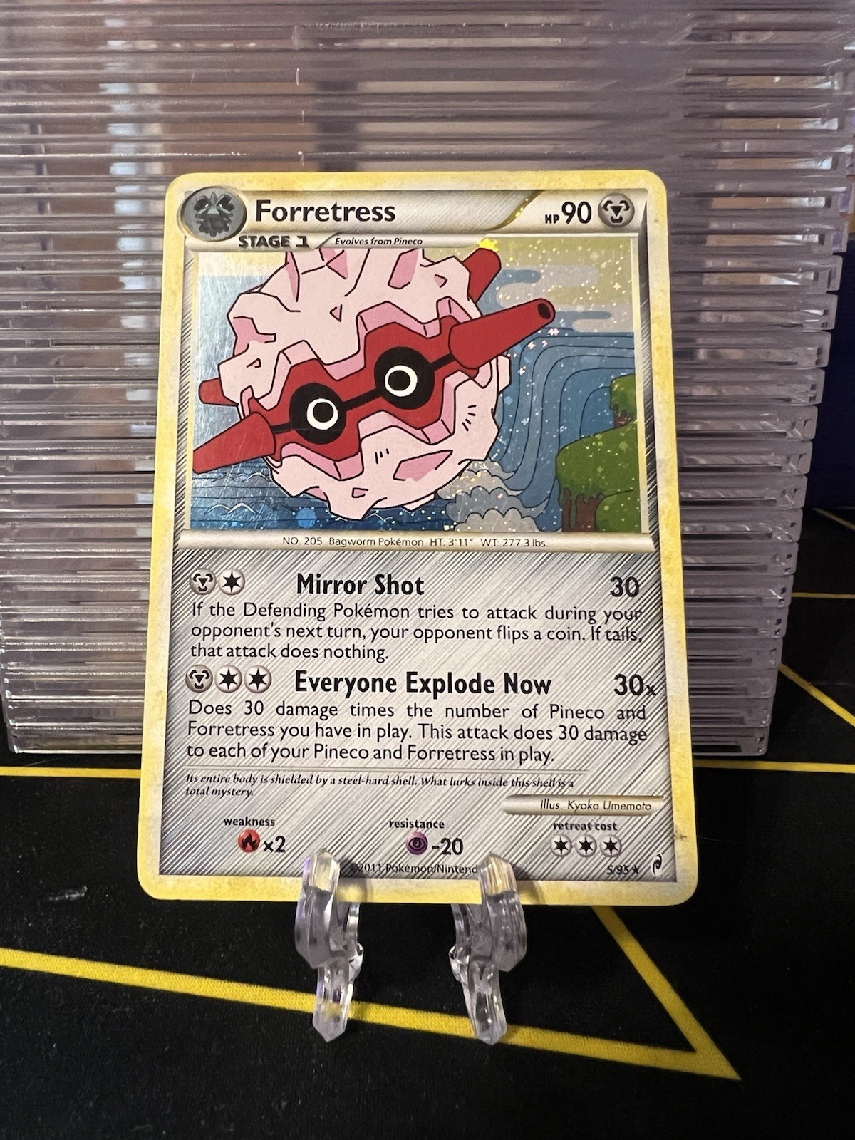Forretress 5/95 Holo Rare Call of Legends Pokemon Card