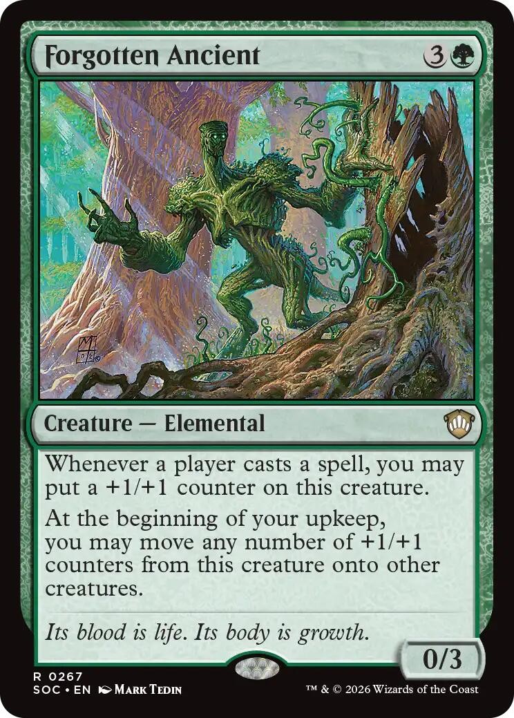 Forgotten Ancient – 267 – NM – Commander: Secrets of Strixhaven