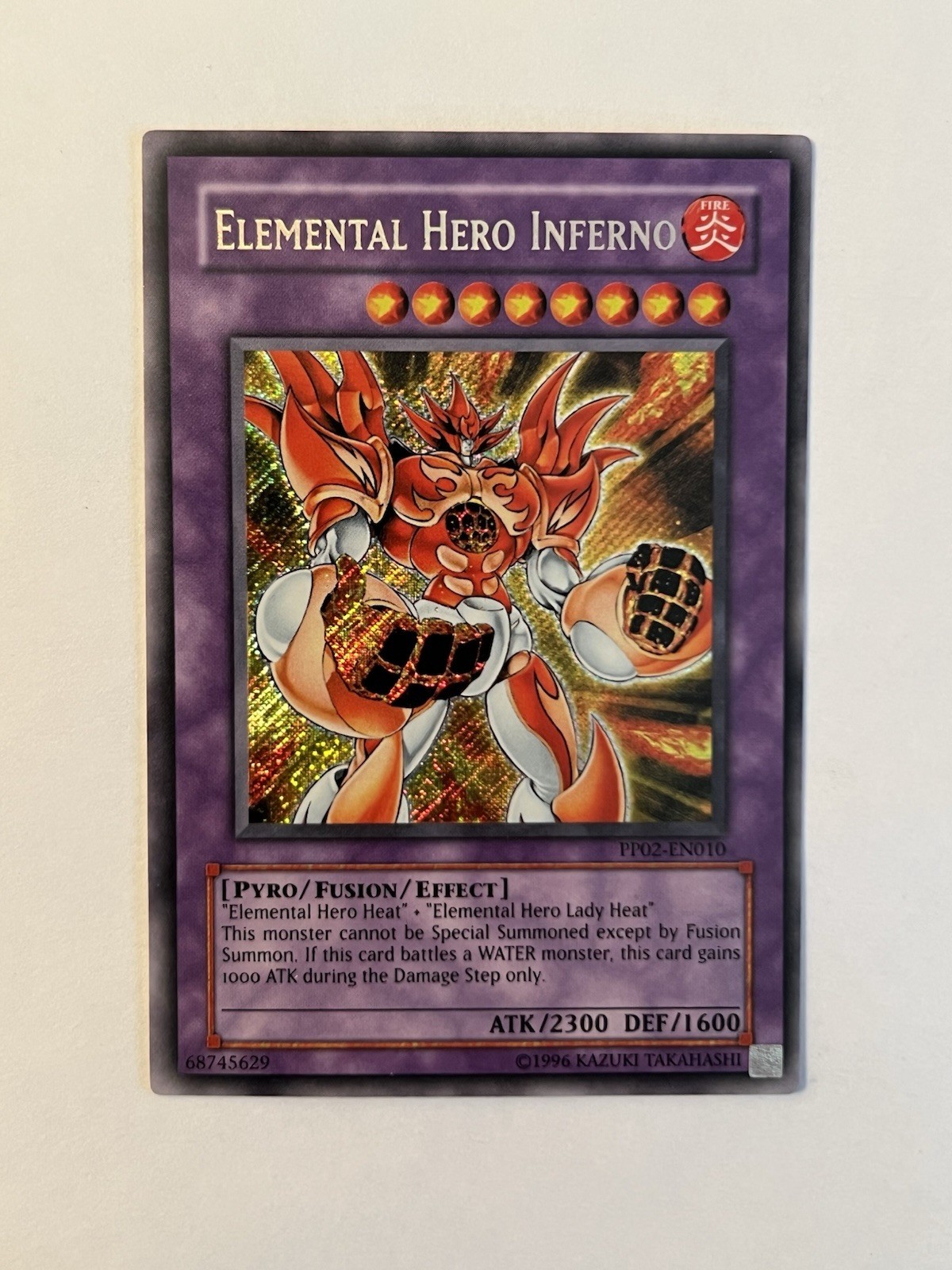 Elemental Hero Inferno PP02-EN010 Premium Pack 2 Unlimited NM