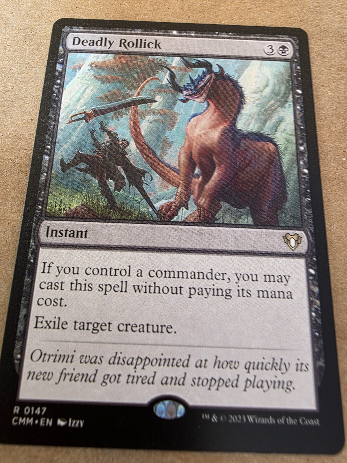 Deadly Rollick – Commander Masters Regular – Mtg