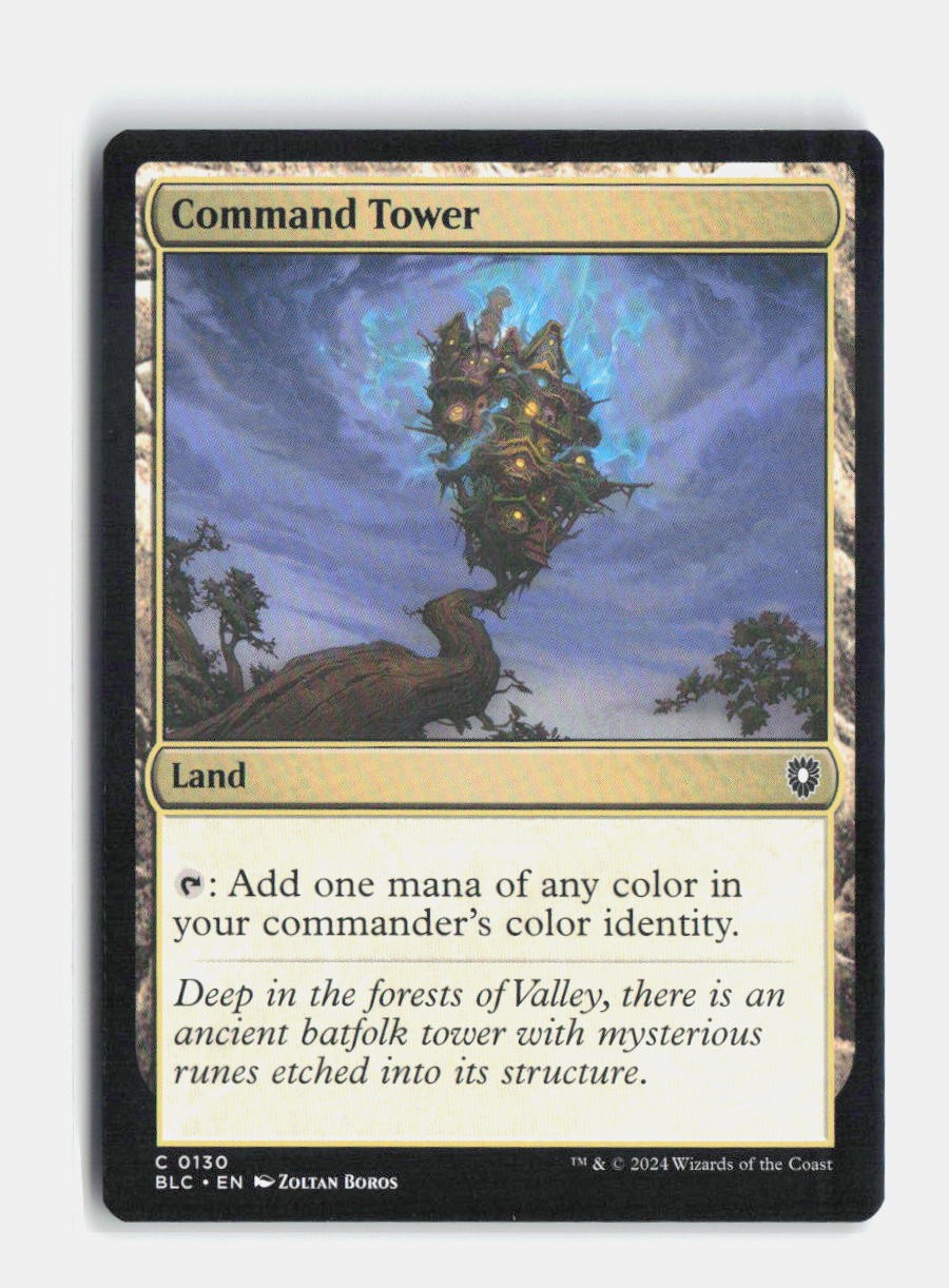 Command Tower 130 Commander: Bloomburrow MTG NM