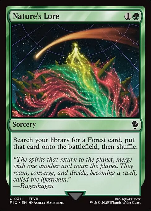 Nature’s Lore 311 C Normal FIC MTG NM