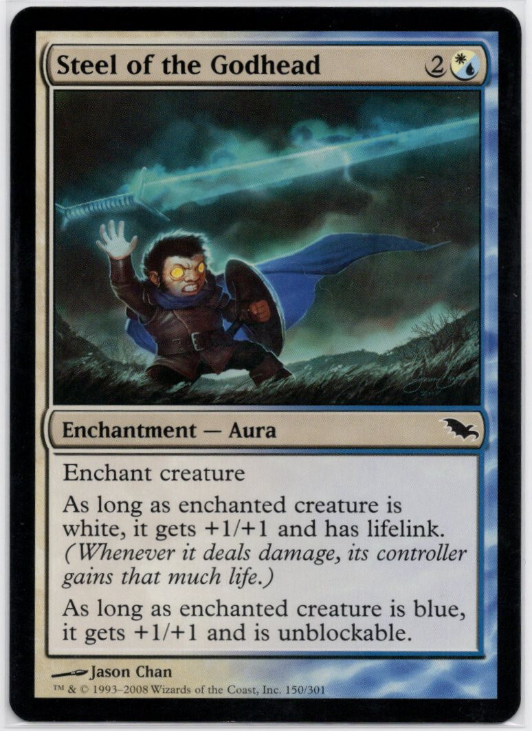 MTG Steel of the Godhead #150 Shadowmoor Regular Non Foil NM/M