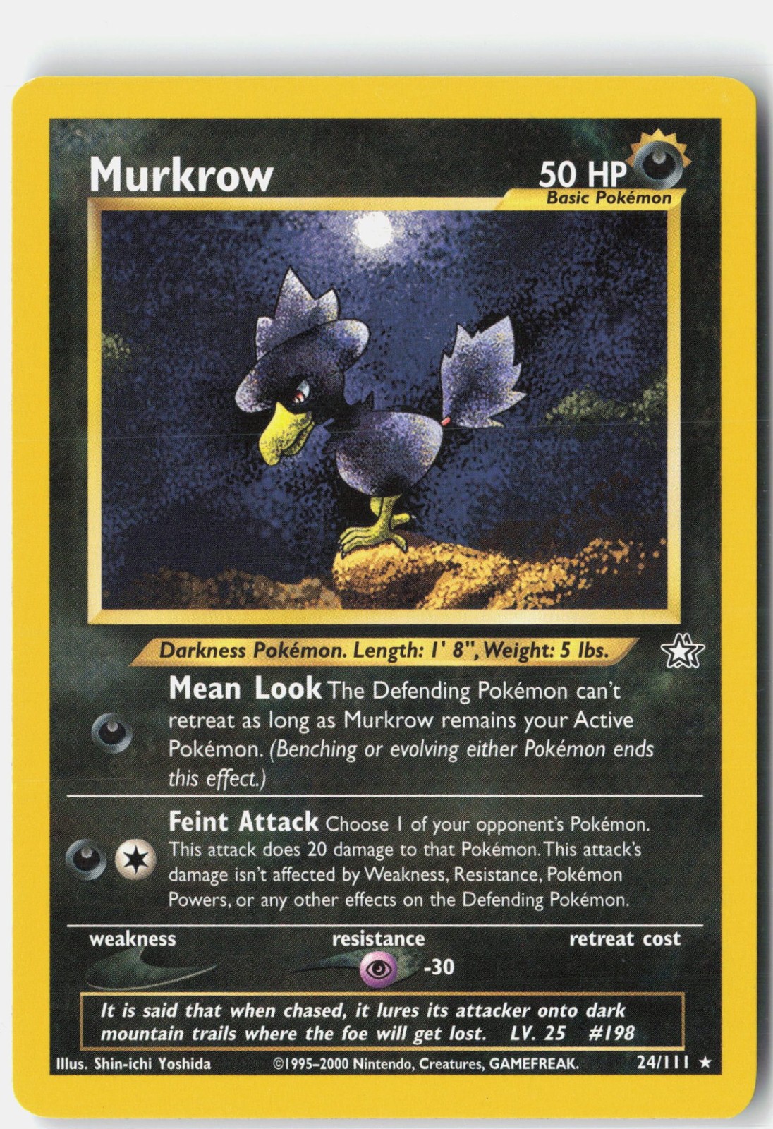 Murkrow Unlimited [Neo Genesis – 024/111] – NM – Pokemon TCG Card