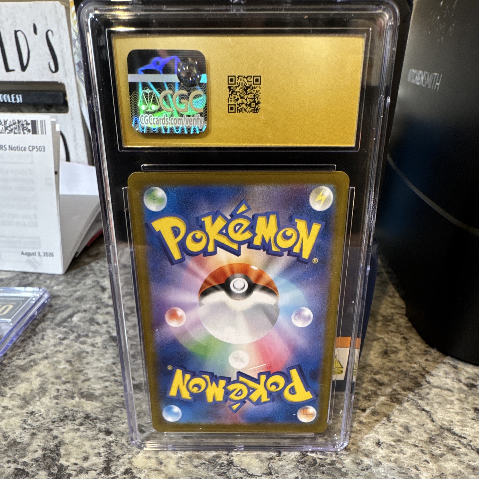 CGC Pristine 10 Team Rocket’s Weezing 105/098 JP 2025 Glory Rocket Gang AR Holo