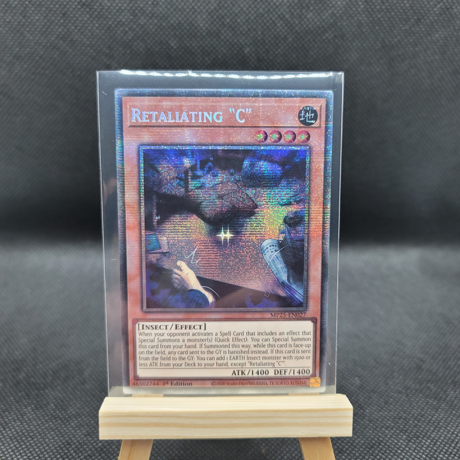 Retaliating “C” MP25-EN027 2025 Mega-Pack 1st Edition Starlight Rare