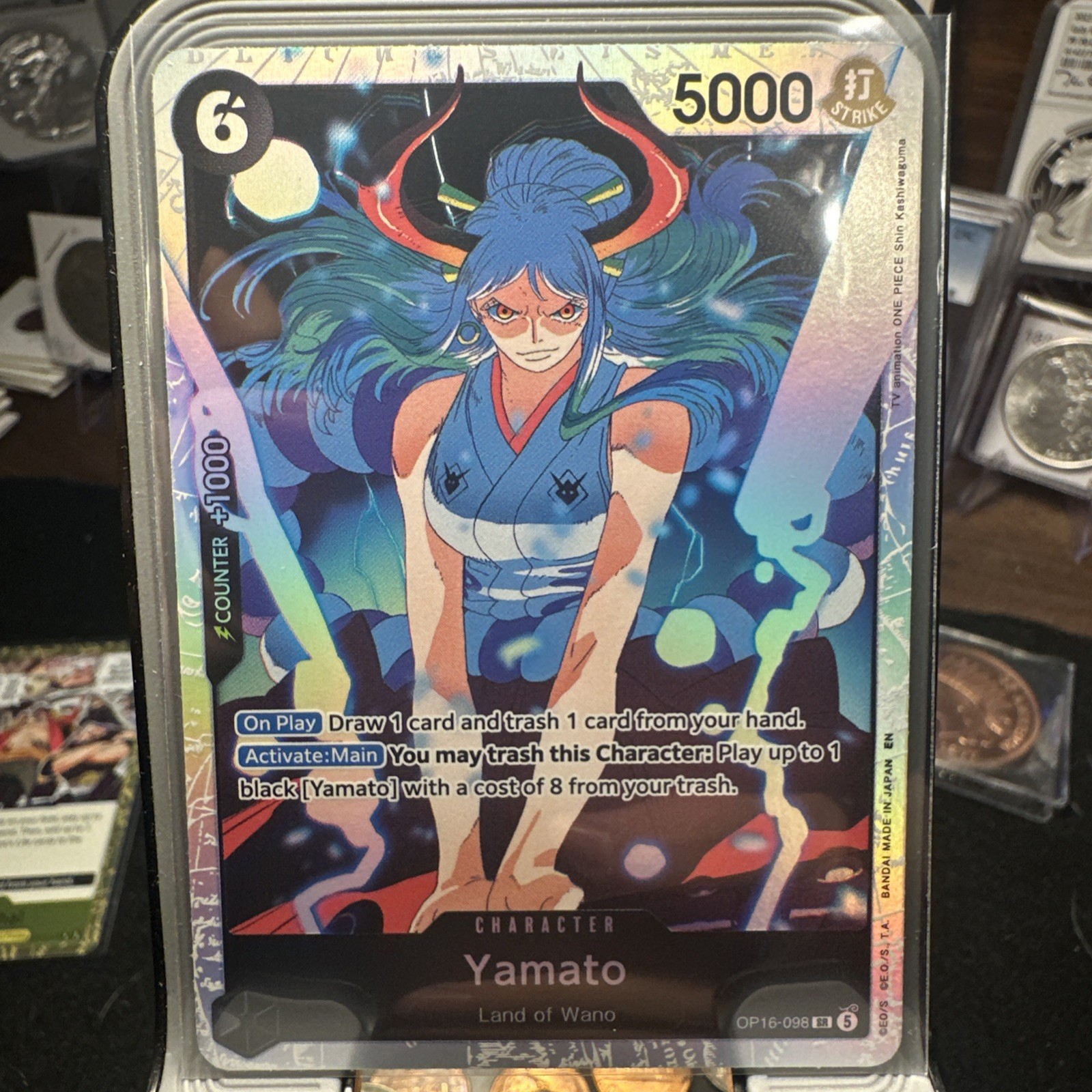 Yamato (098) OP16-098 The Time of Battle Foil