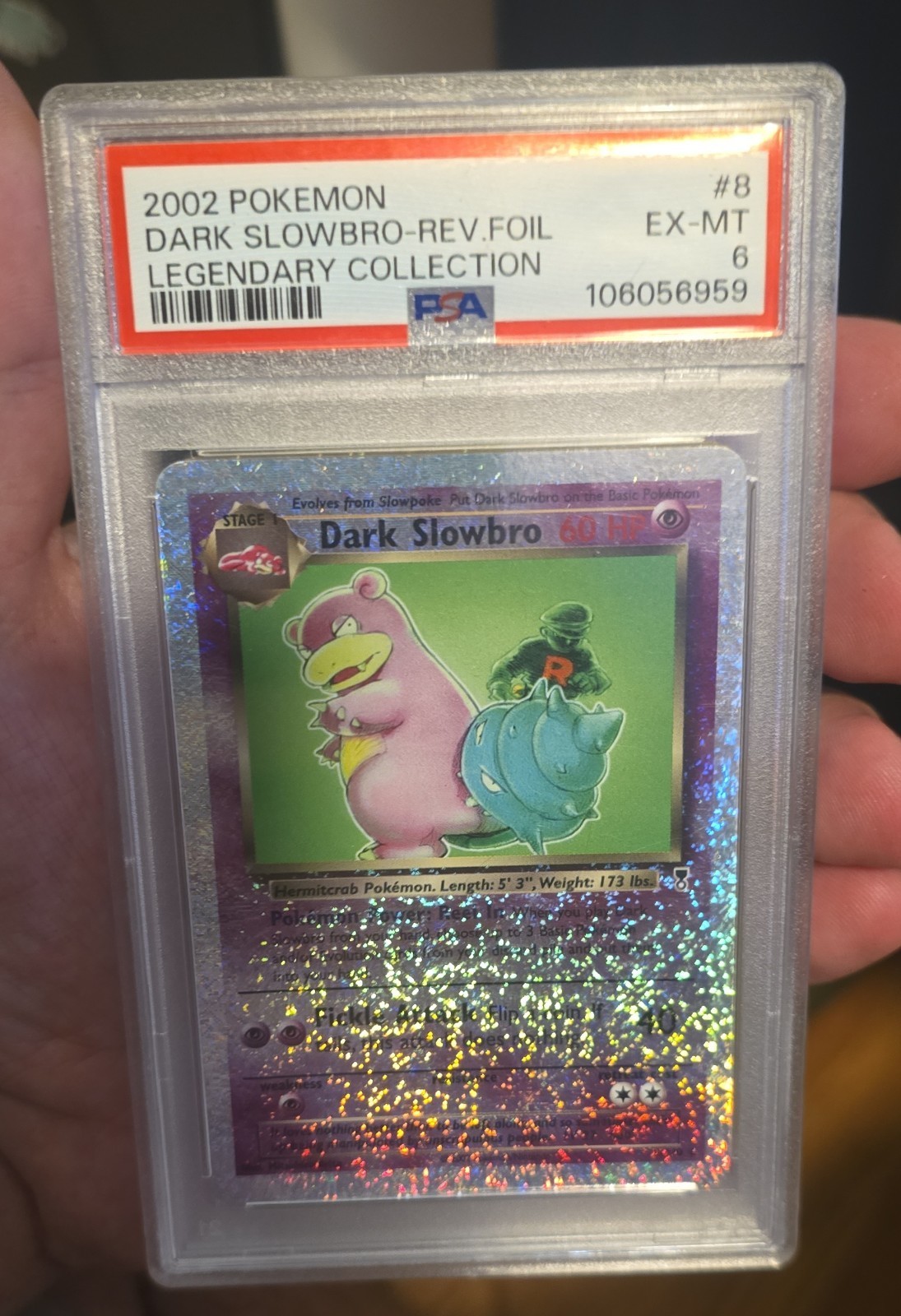 Dark Slowbro 8/110 Legendary Collection Reverse Holo
