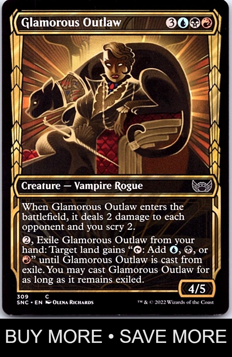 Glamorous Outlaw (Showcase) 309 Streets of New Capenna Richards