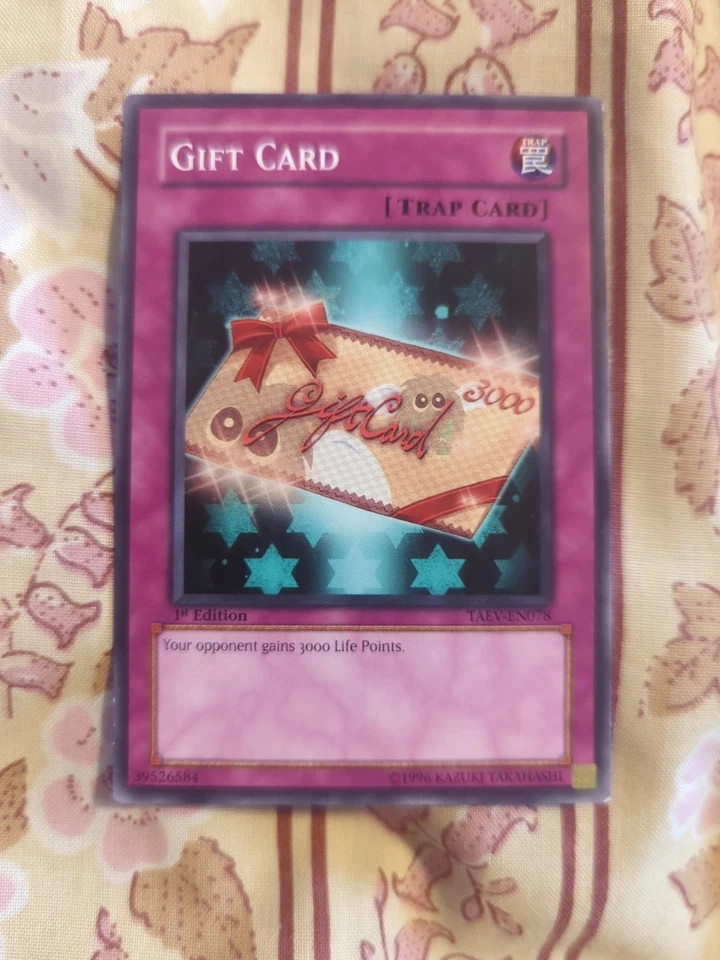 GIFT CARD TAEV-EN078 COMMON 1st ED YuGiOh! LP ^