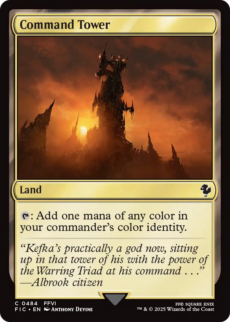 Command Tower – 484 – FIC – Near Mint – MTG