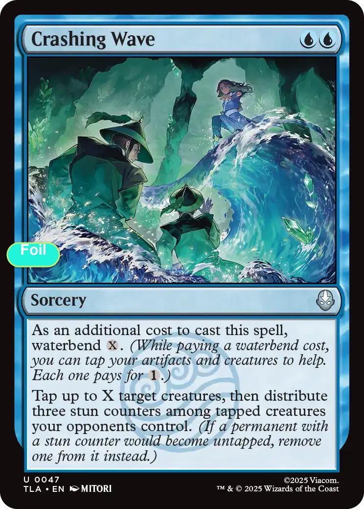 Crashing Wave – Foil – TLA – 47 NM/LP