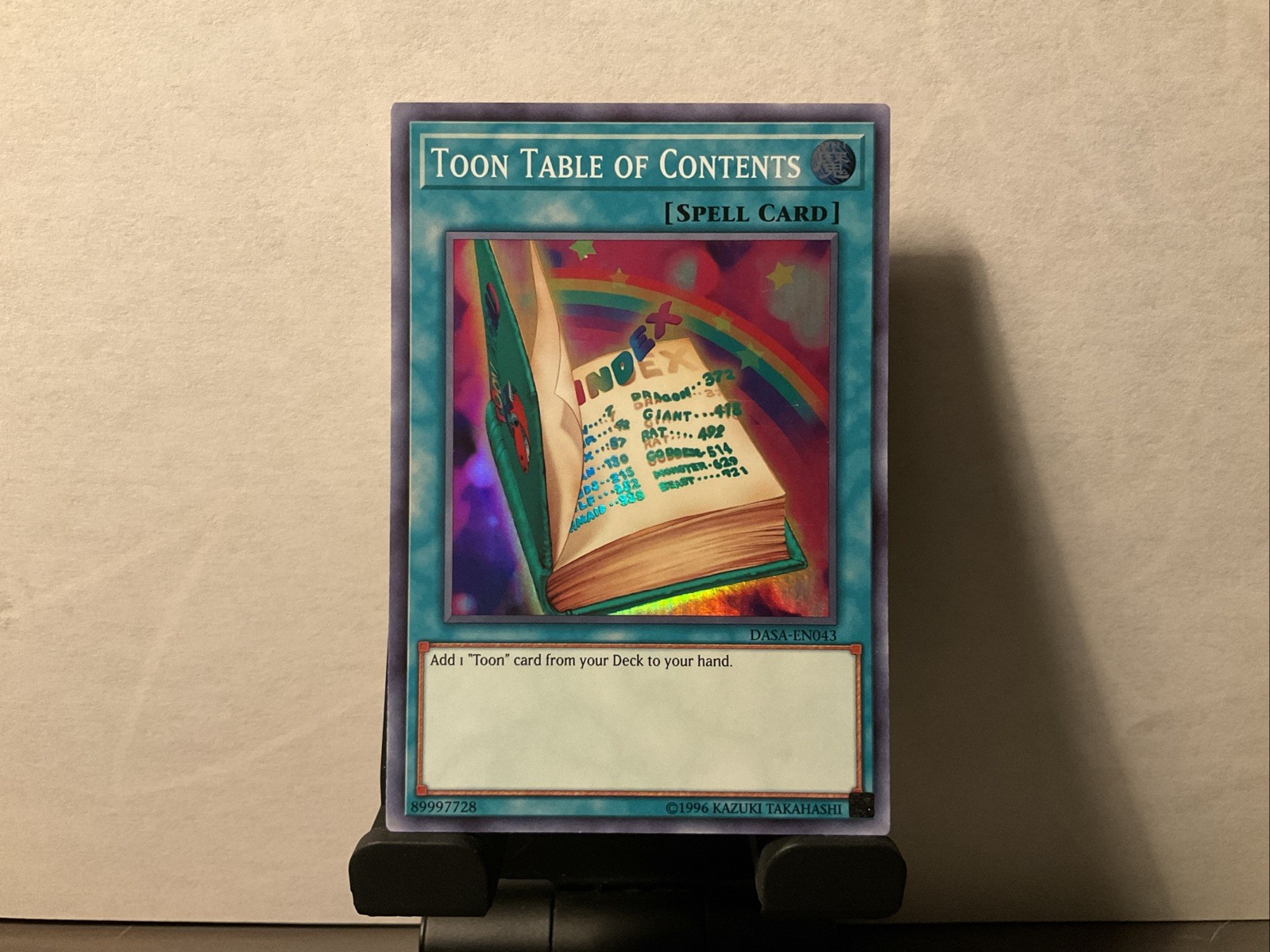 Toon Table of Contents DASA-EN043 Dark Saviors Unlimited|Unlimited Edition NM