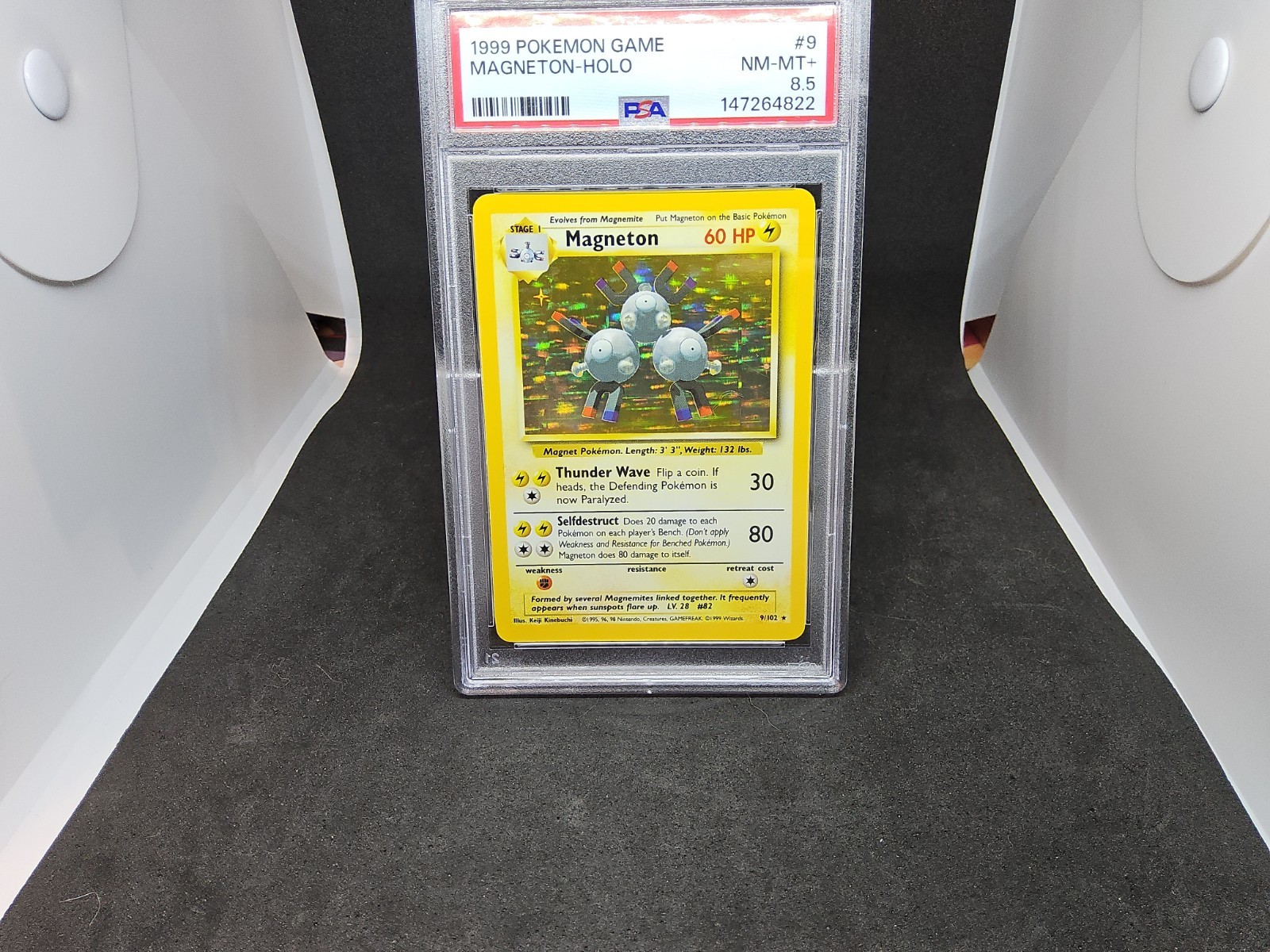 Magneton 009/102 – Base Set – PSA – Pokémon Card (Equiv. CGC BGS)