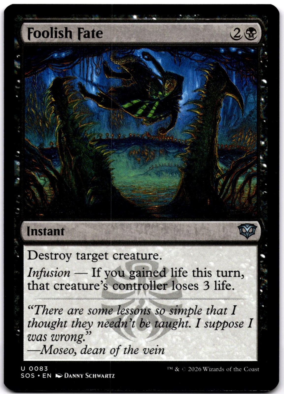 Foolish Fate U Secrets of Strixhaven 83 SOS Slawomir Maniak
