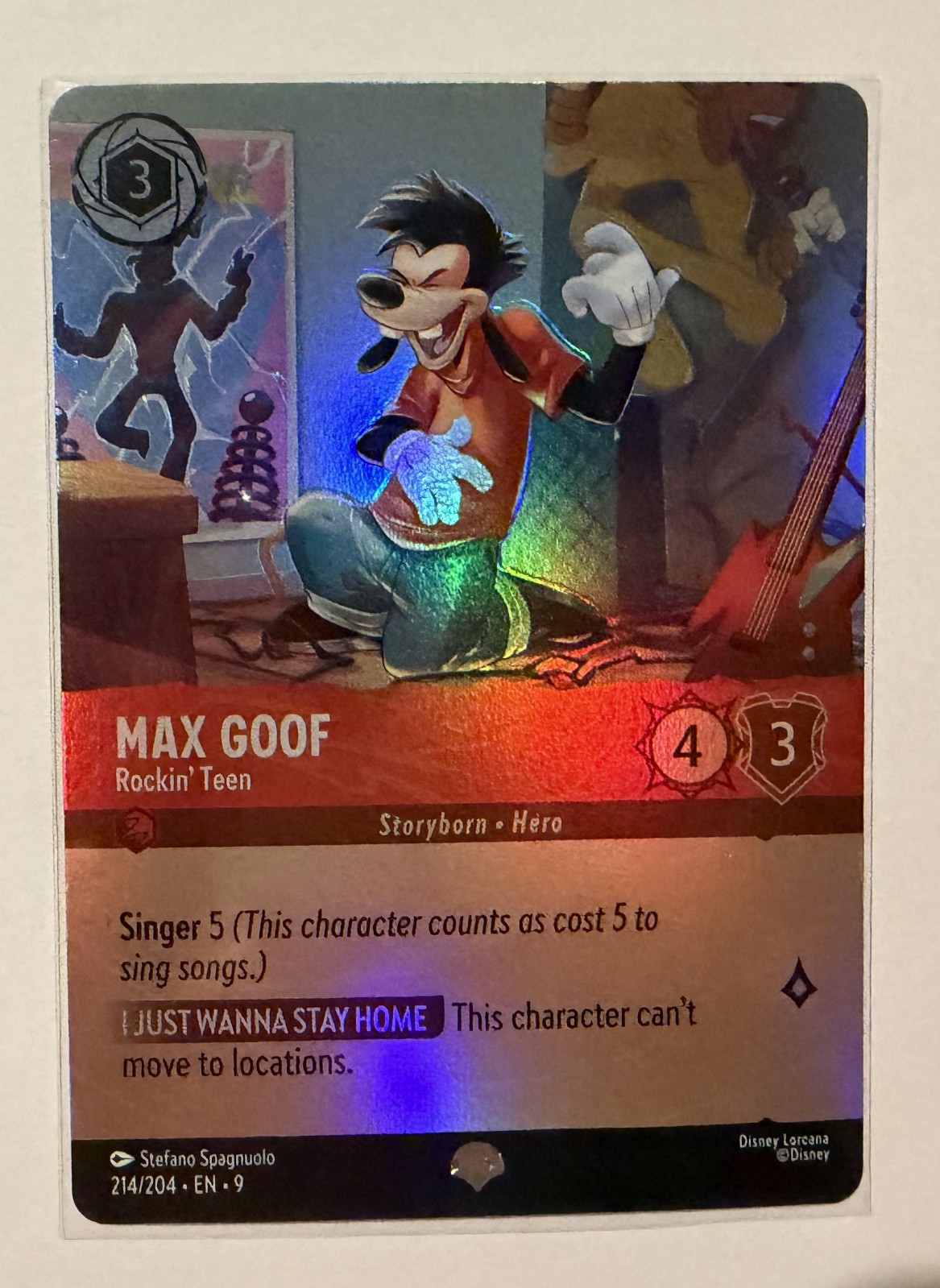 Max Goof – Rockin’ Teen (Epic) 214/204 Foil – Fabled (9)