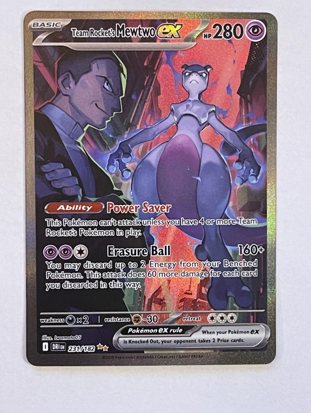 🔮💜TEAM ROCKETS MEWTWO 🔮 💜 1/20 odds (READ DESCRIPTION)