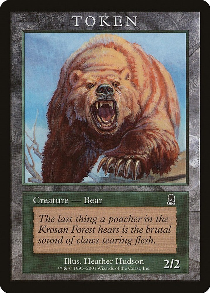 Bear Token (ODY) – 7 – LP – Magic Player Rewards