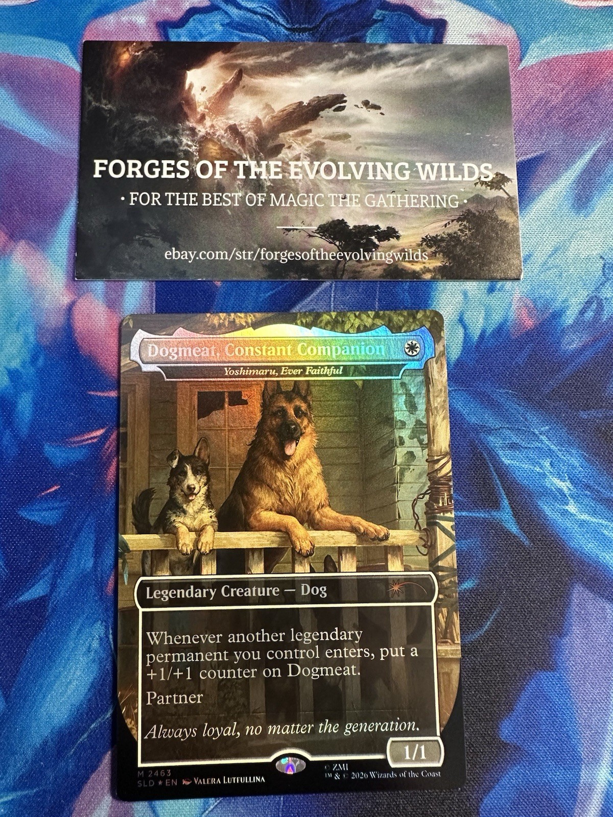 Dogmeat, Constant Companion Foil Yoshimaru, Ever Faithful Fallout Secret Lair