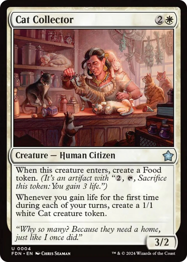 Cat Collector [Foundations] Near Mint