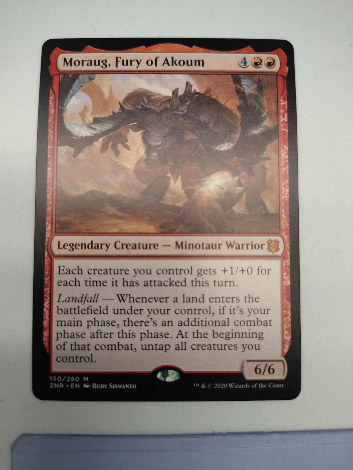 Moraug, Fury of Akoum Zendikar Rising Regular