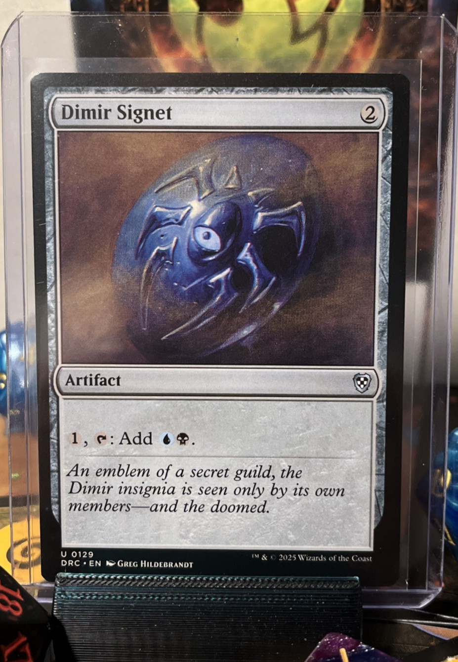 Dimir Signet Commander: Aetherdrift Regular