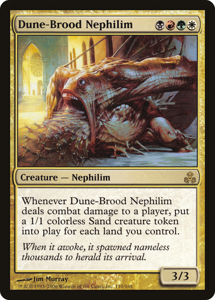 Dune-Brood Nephilim (110) Guildpact MTG Magic the Gathering NM