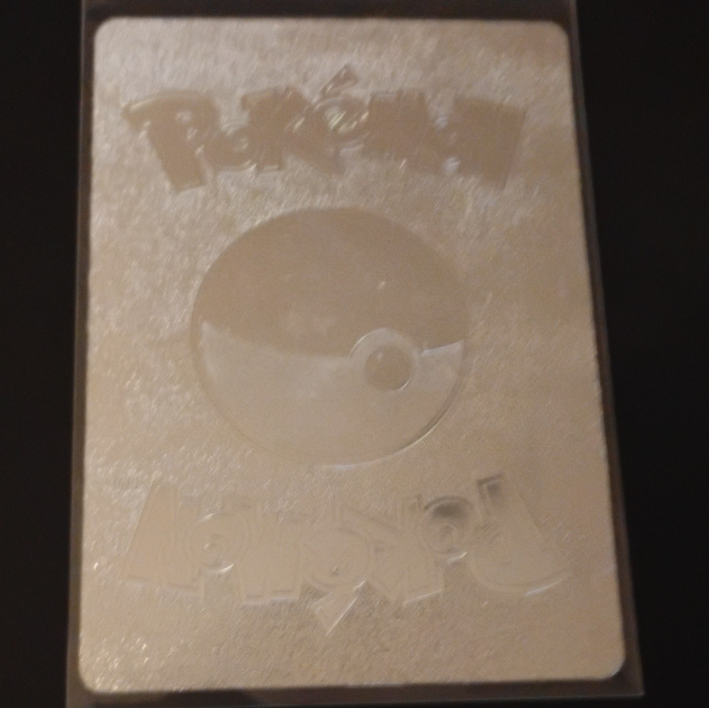 Pokémon TCG Charizard V Silver 2020 Plastic Card