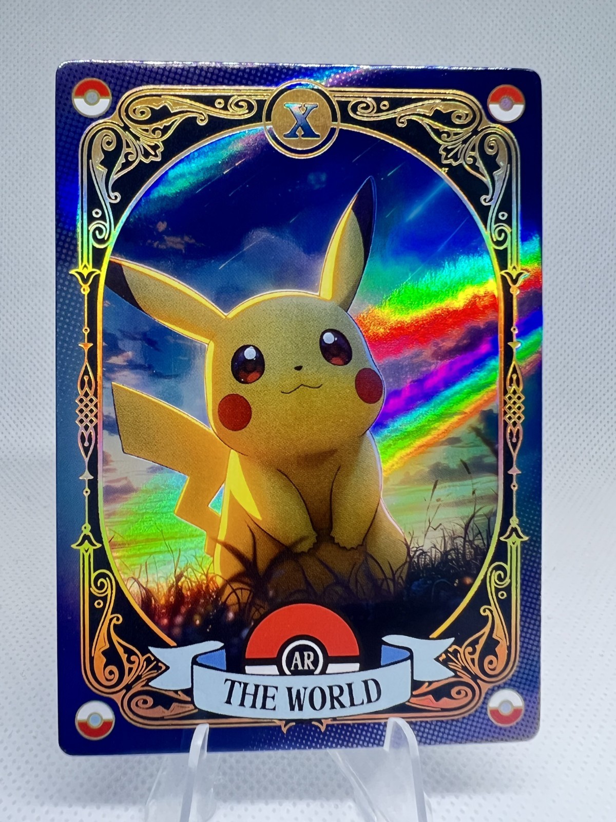 Pikachu AR-010 – Holo – Pokemon Mengka Collection 2.0 – Chinese Non TCG