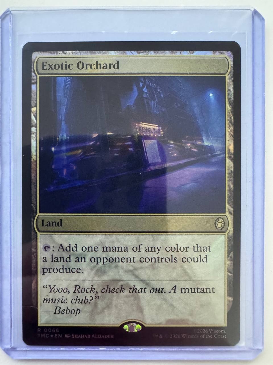 Exotic Orchard (Surge FOIL) Commander: Teenage Mutant Ninja Turtles NM MTG ENG