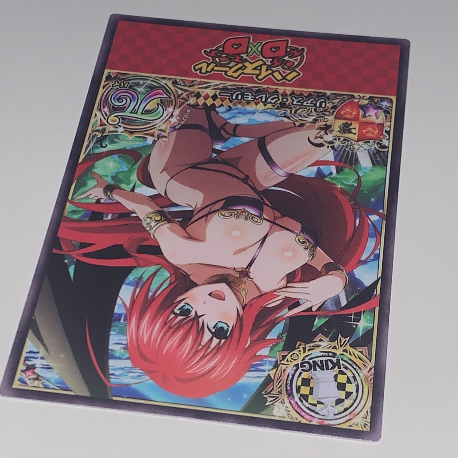 Rias Gremory High School DxD Pi Goddess Story Anime Waifu Card Girl Doujin
