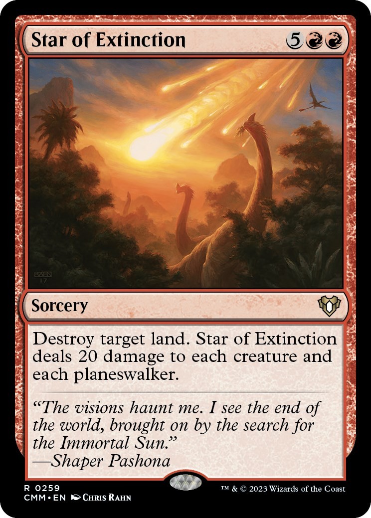 Star of Extinction #259 (NM) Commander Masters (CMM) MTG
