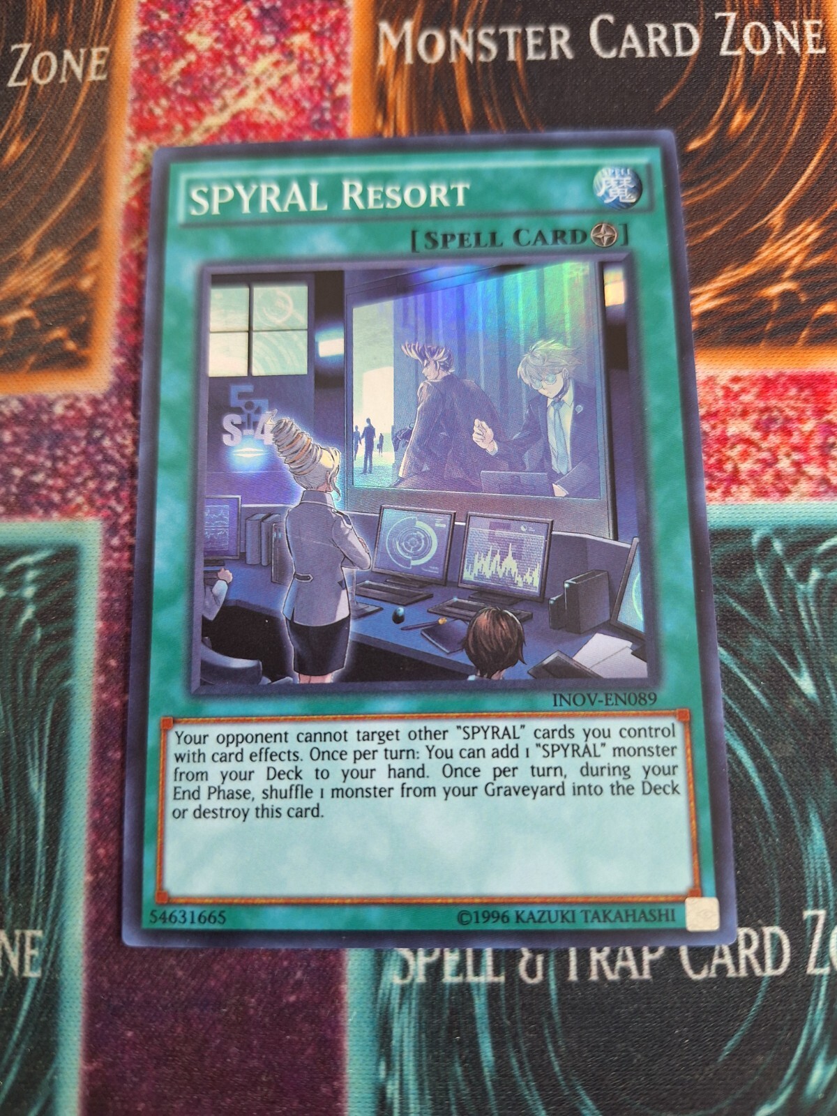 Yu-Gi-Oh! SPYRAL Resort INOV-EN089 Super Rare Unlimited Near Mint a1/
