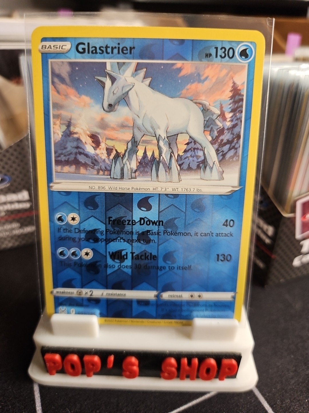 Glastrier 051/196 Swsh11: Lost Origin Reverse Holo