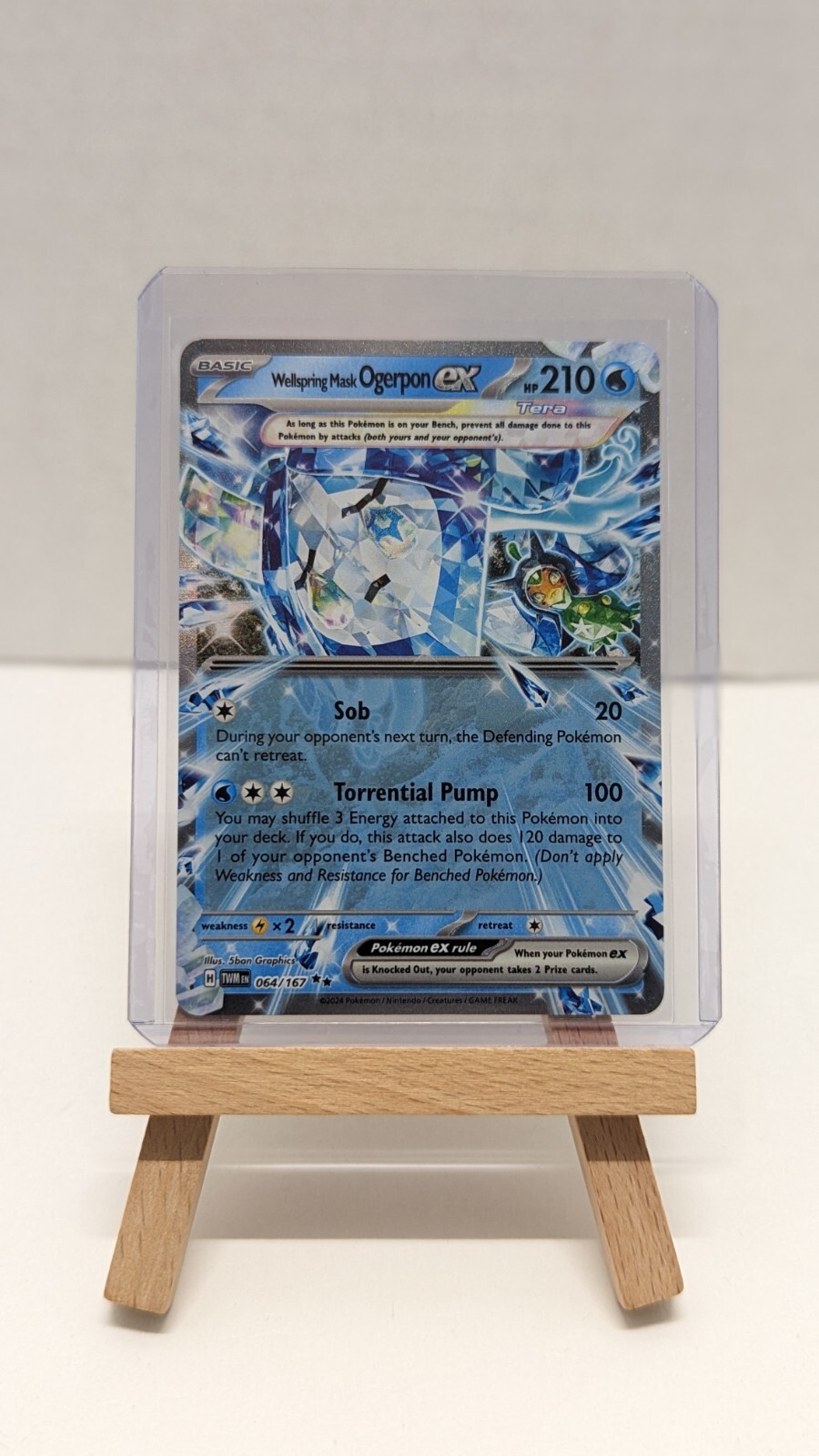 Pokémon TCG, Wellspring Mask Ogerpon Ex 064/167 – Twilight Masquerade