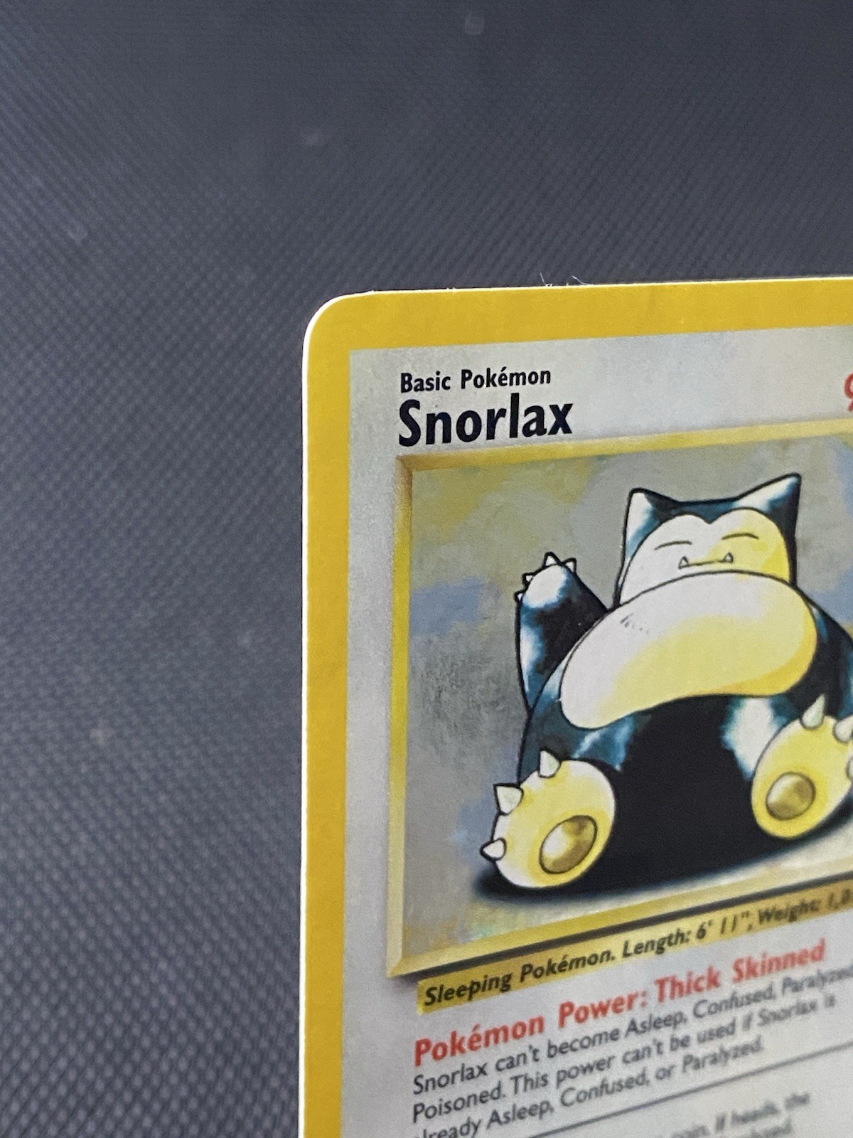 Pokémon TCG Snorlax Holo Card Jungle Set, Unlimited Rare, Card 11/64 LP