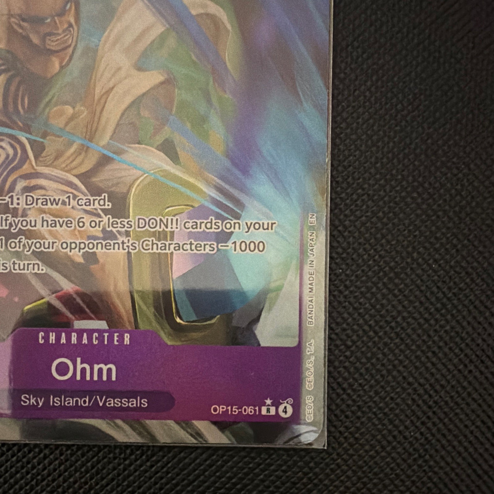 Ohm OP15-061 Character English 2000 Power Cost 1 One Piece Card Game