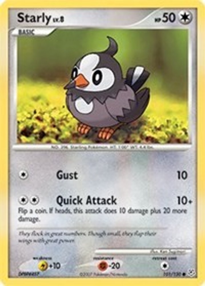 Starly Normal [DP – 101/130] LP Pokemon
