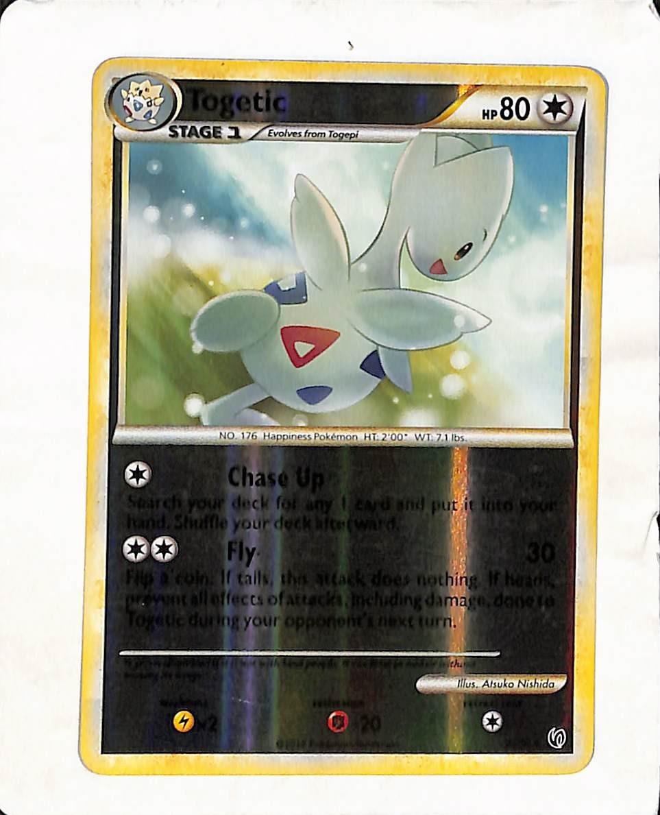 Togetic 39/90 Uncommon HGSS Undaunted Pokemon Reverse Holo – Holo