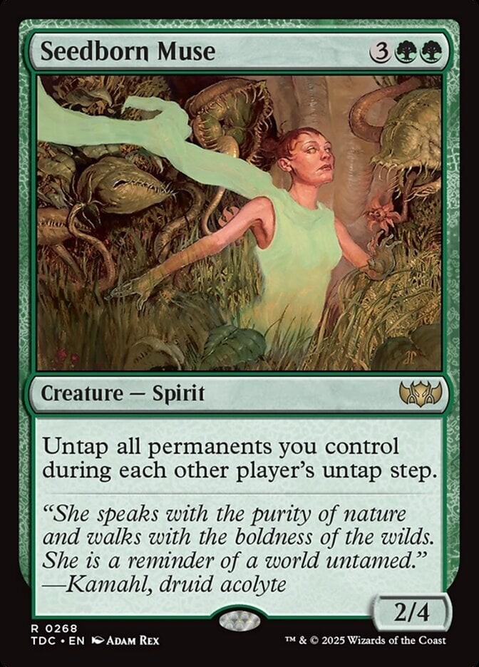 Seedborn Muse NM – Tarkir: Dragonstorm Commander – MTG