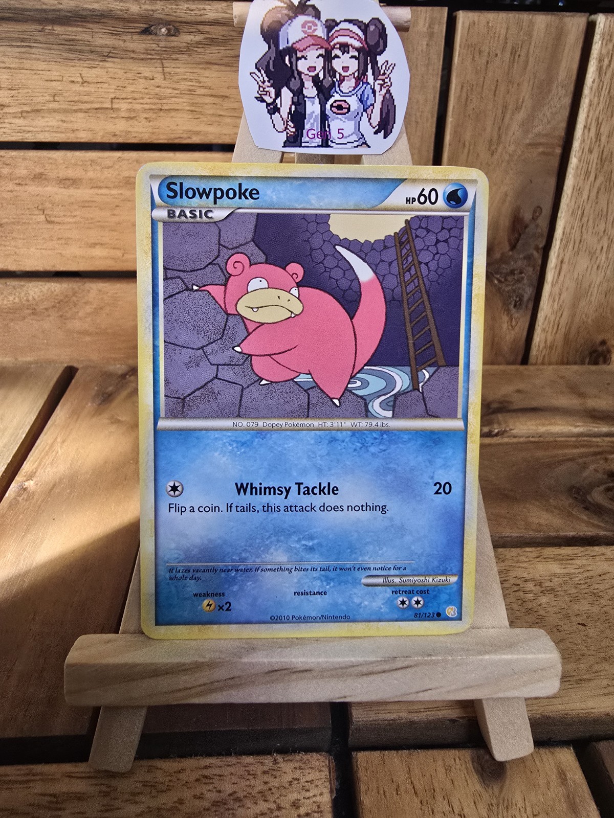 Slowpoke – 81/123 – HGSS Heartgold Soulsilver – Pokemon TCG Card